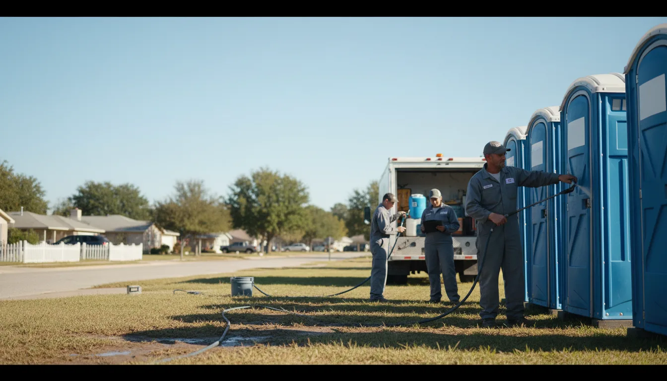 Long-Term Portable Toilet Rental in Norwood, LA near me